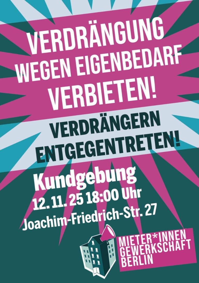 Kundgebung – Lychener 50